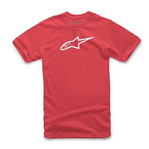 ALPINESTARS Ageless Classic Tee, T-shirts voor de motorfietsrijder, Rood-Wit